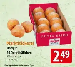 Famila Nord Ost Hofgut 10 Quarkbällchen Angebot