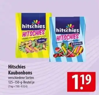 Famila Nord Ost Hitschies Kaubonbons Angebot
