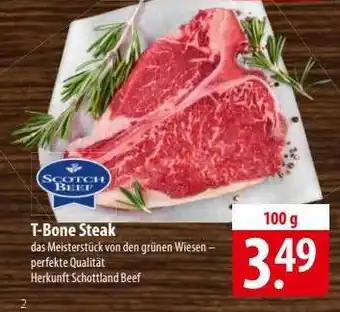 Famila Nord Ost T BONE STEAK Angebot