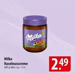 Famila Nord Ost MILKA Haselnusscreme Angebot