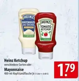 Famila Nord Ost Heinz Ketchup oder Mayonnaise Angebot