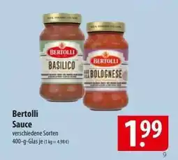 Famila Nord Ost Bertolli Sauce Angebot