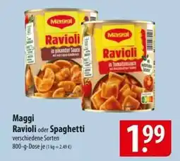 Famila Nord Ost Maggi Ravioli oder Spaghetti Angebot