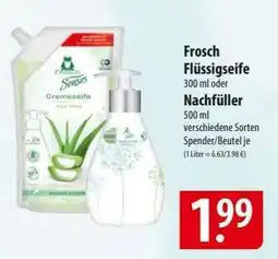 Famila Nord Ost Frosch Flüssigseife Angebot