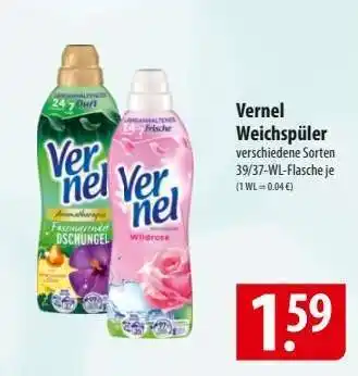 Famila Nord Ost Vernel Weichspüler Angebot