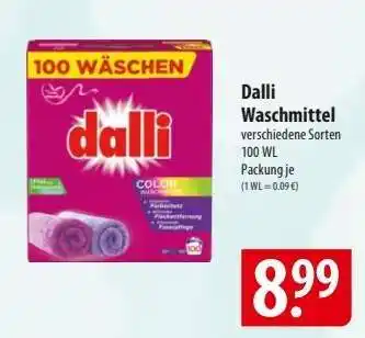 Famila Nord Ost Dalli Waschmittel Angebot