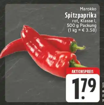 Edeka Spitzpaprika Angebot