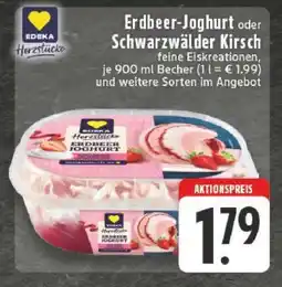Edeka Erdbeer-Joghurt oder Schwarzwälder Kirsch Angebot