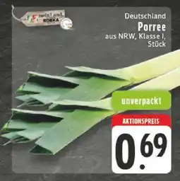 Edeka Porree Angebot