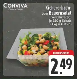 Edeka Kichererbsen- oder Bauernsalat Angebot