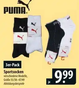 Famila Nord Ost Puma Sportsocken 3er-Pack Angebot