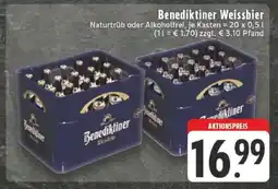 Edeka Benediktiner Weißbier Angebot