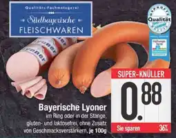 Edeka Bayerische Lyoner Angebot
