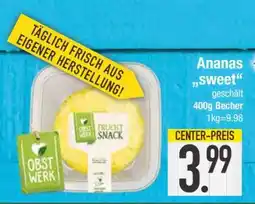 Edeka Ananas „sweet“ Angebot