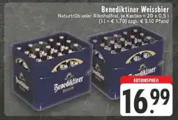 Edeka Benediktiner Weißbier Angebot