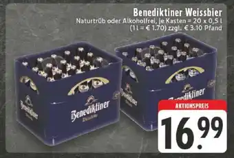 Edeka Benediktiner Weißbier Angebot