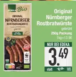 Edeka Original Nürnberger Rostbratwürste Angebot
