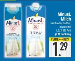 Edeka MinusL Milch Angebot