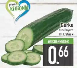 Edeka Gurke aus Bayern Angebot