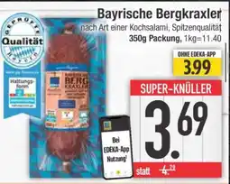 Edeka Bayrische Bergkraxler Angebot
