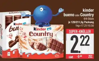 Edeka Kinder Bueno oder Country Angebot