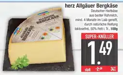 Edeka herz Allgäuer Bergkäse Angebot