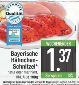 Edeka Bayerische Hähnchen-Schnitzel Angebot