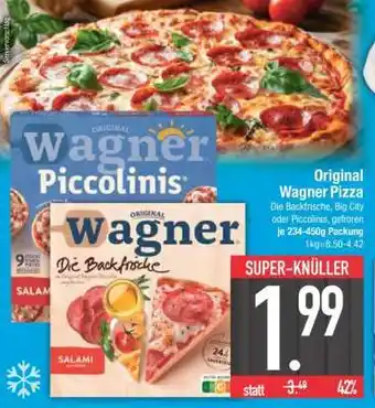Edeka Original Wagner Pizza Angebot