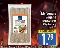 Edeka My Veggie Vegane Bratwurst Angebot
