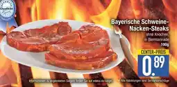 Edeka Bayerische Schweine-Nacken-Steaks Angebot