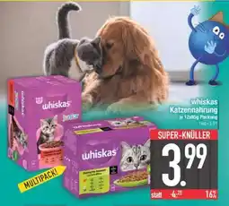 Edeka Whiskas Katzennahrung Multipack Angebot