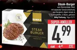 Edeka Steak-Burger Angebot