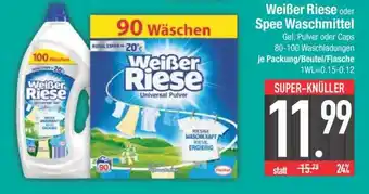 Edeka Weißer Riese oder Spee Waschmittel Angebot