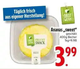 Edeka Ananas „sweet“ Angebot