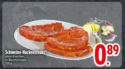 Edeka Schweine- nackensteaks Angebot