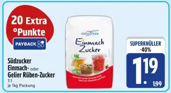 Edeka Südzucker Einmach- oder Gelier Rüben-Zucker Angebot