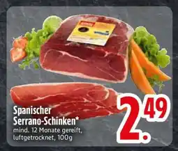 Edeka Spanischer Serrano-Schinken Angebot