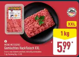 Aldi Nord MEINE METZGEREI Gemischtes Hackfleisch XXL Angebot