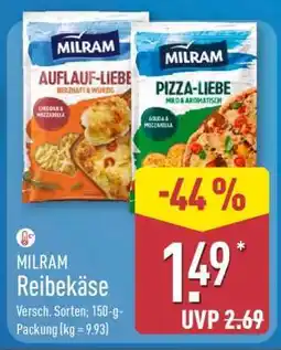 Aldi Nord MILRAM Reibekäse Angebot