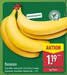 Aldi Nord Bananen Angebot