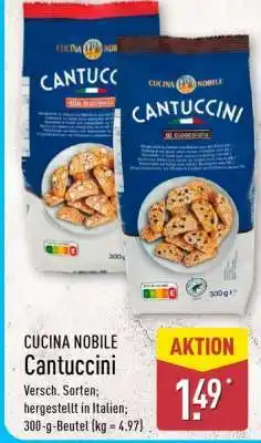 Aldi Nord CUCINA NOBILE Cantuccini Angebot