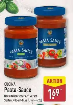 Aldi Nord Cucina Pasta-Sauce Angebot