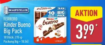 Aldi Nord kinder bueno Big Pack Angebot