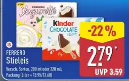 Aldi Nord FERRERO Stieleis Angebot