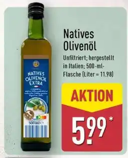 Aldi Nord Natives Olivenöl Angebot