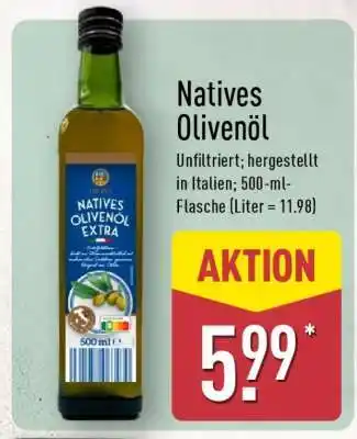 Aldi Nord Natives Olivenöl Angebot