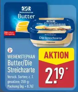 Aldi Nord Weihenstephan Butter Die Streichzarte Angebot