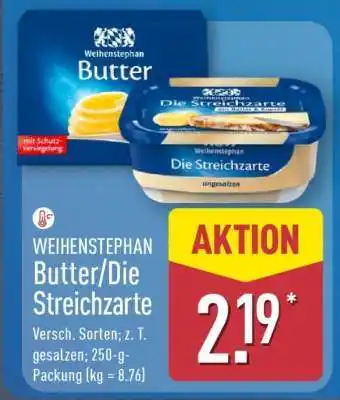 Aldi Nord Weihenstephan Butter Die Streichzarte Angebot