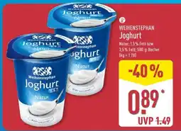 Aldi Nord Weihenstephan Joghurt Angebot