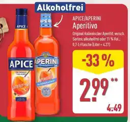Aldi Nord APICE/APERINI Aperitivo Angebot